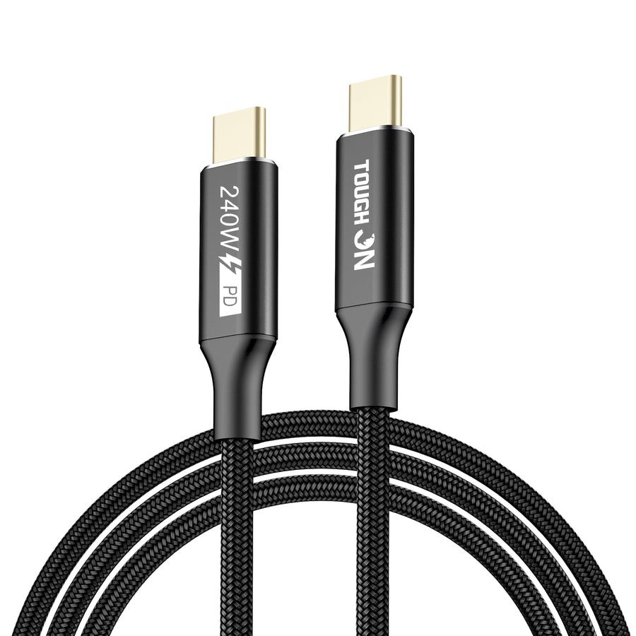240W Braided USB-C Cable — 1m