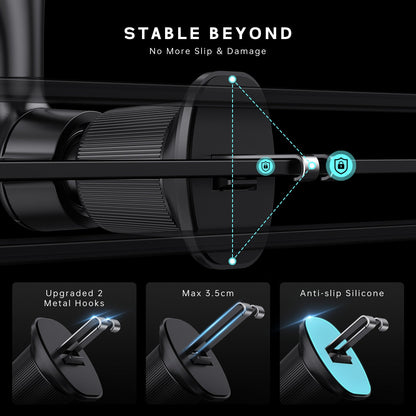 2 Pack Tough On MagSafe Car Mount Magnetic Phone Holder for Car Air Vent