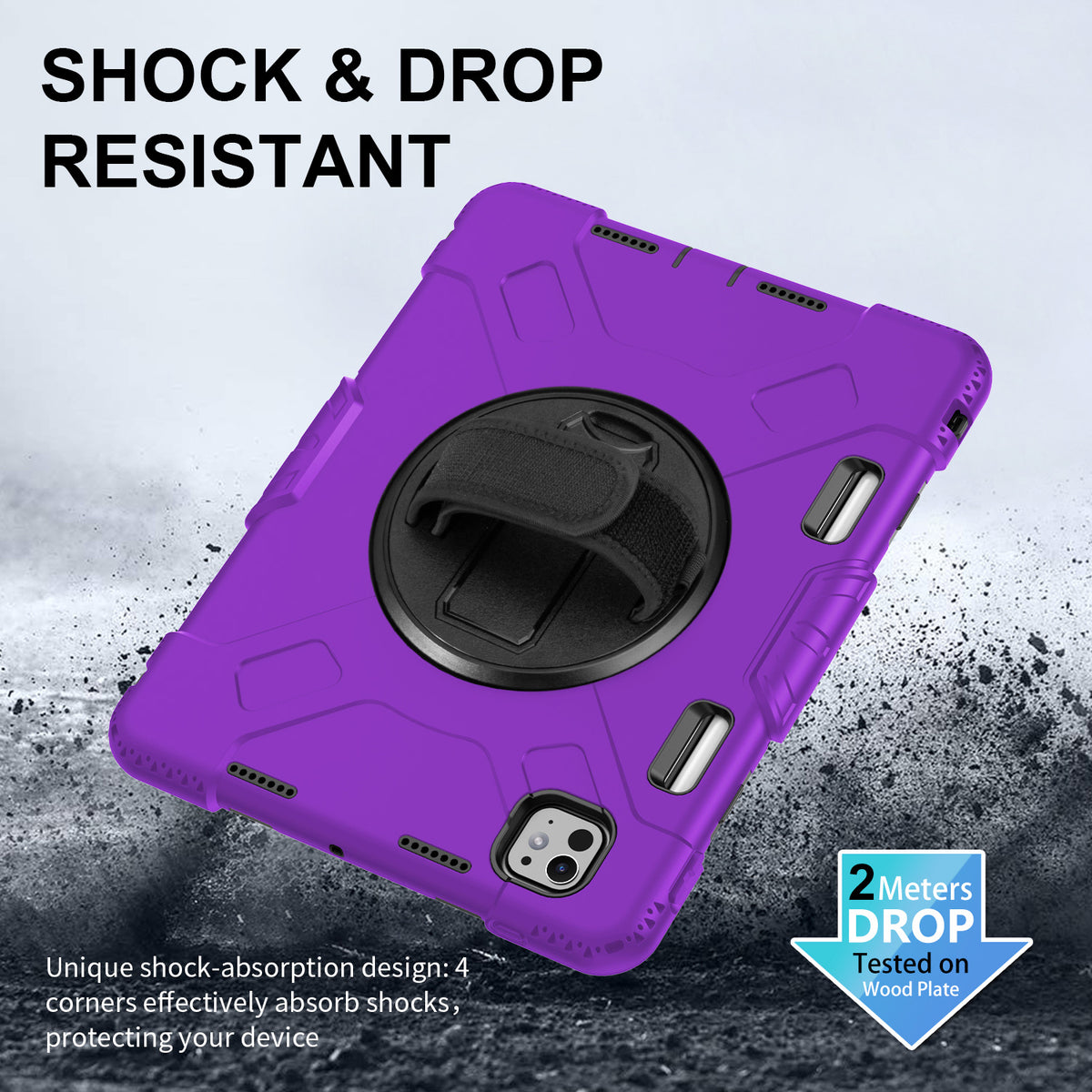 Tough On Rugged Protective Case for iPad