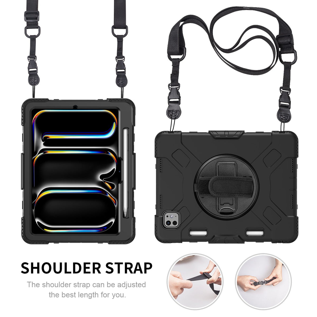 Tough On Rugged Protective Case for iPad