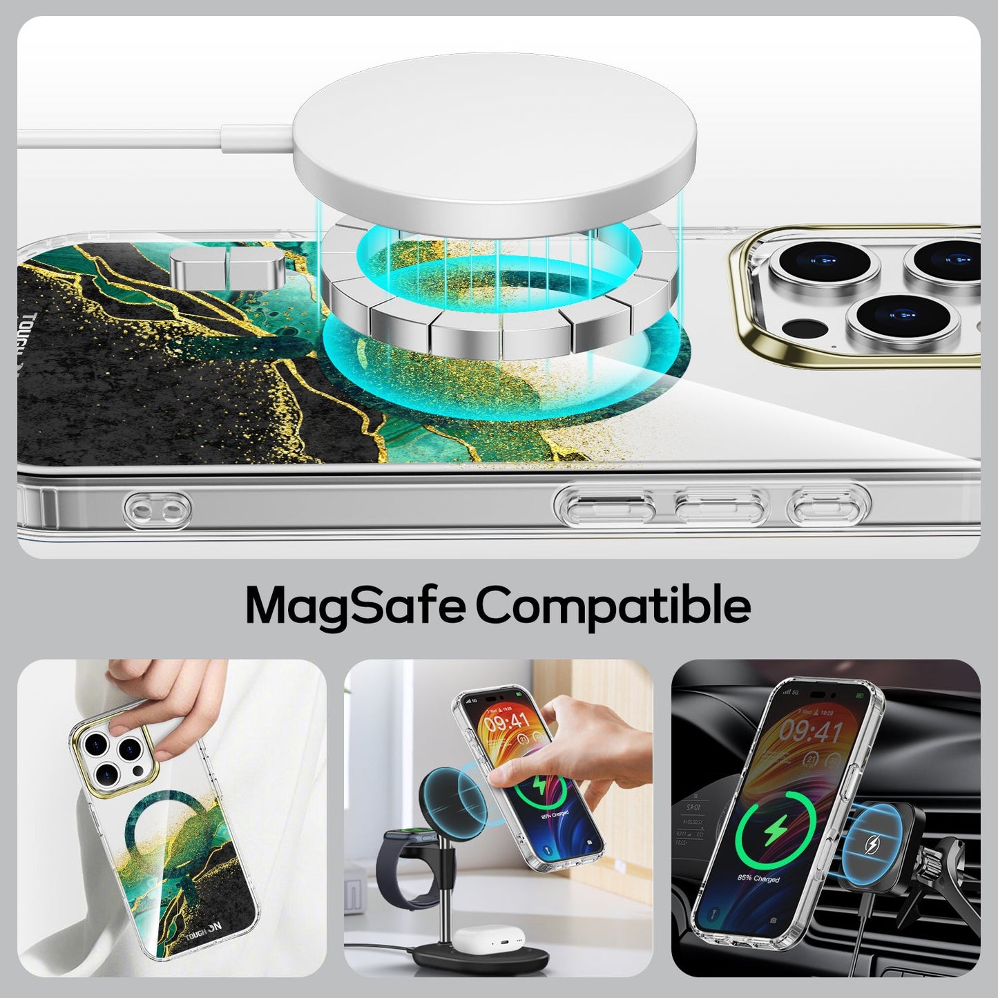 Tough On iPhone 16 Pro Max Case Emerald With MagSafe