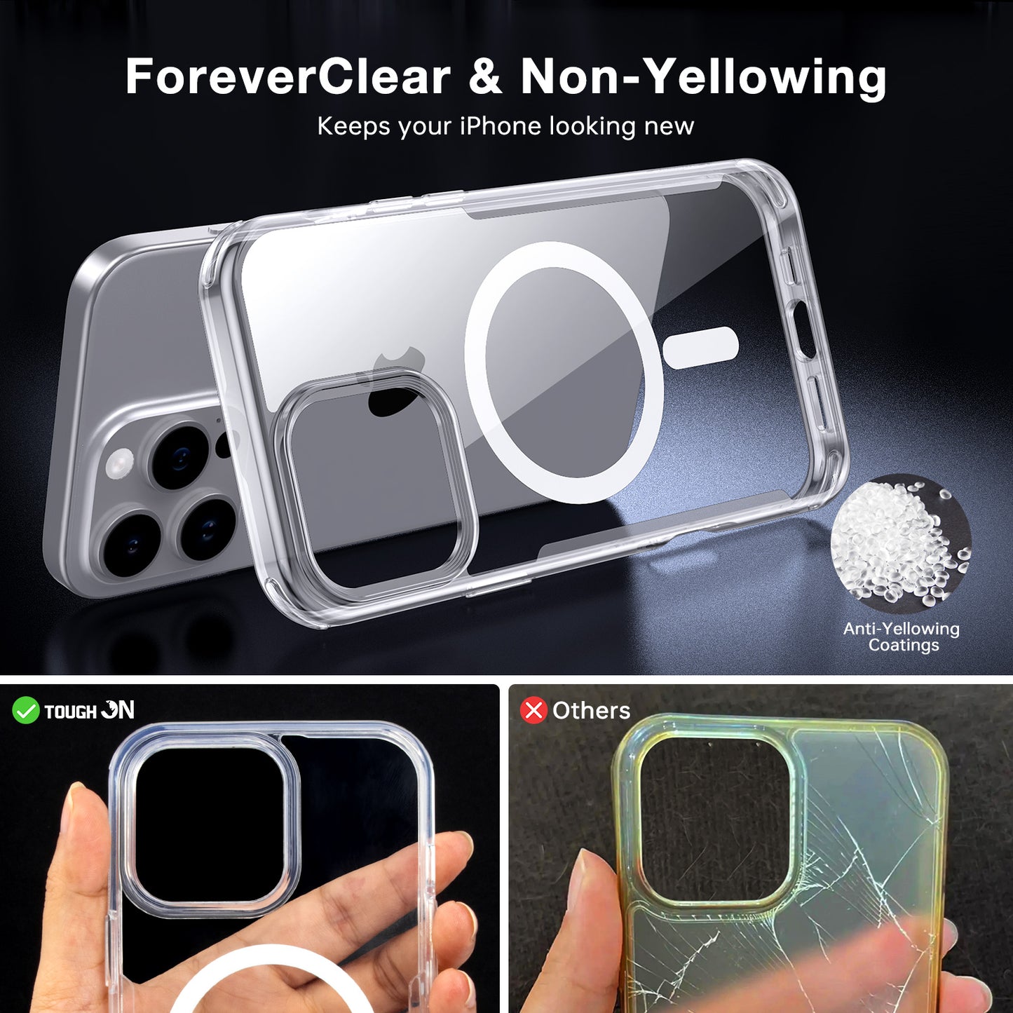 Tough On Clear Case with MagSafe for iPhone