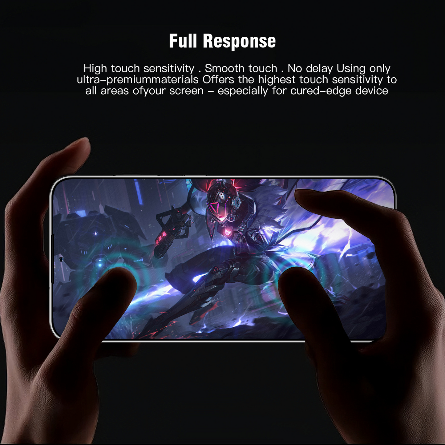 Tough On Samsung Galaxy S25 Edge Full Tempered Glass Screen Protector