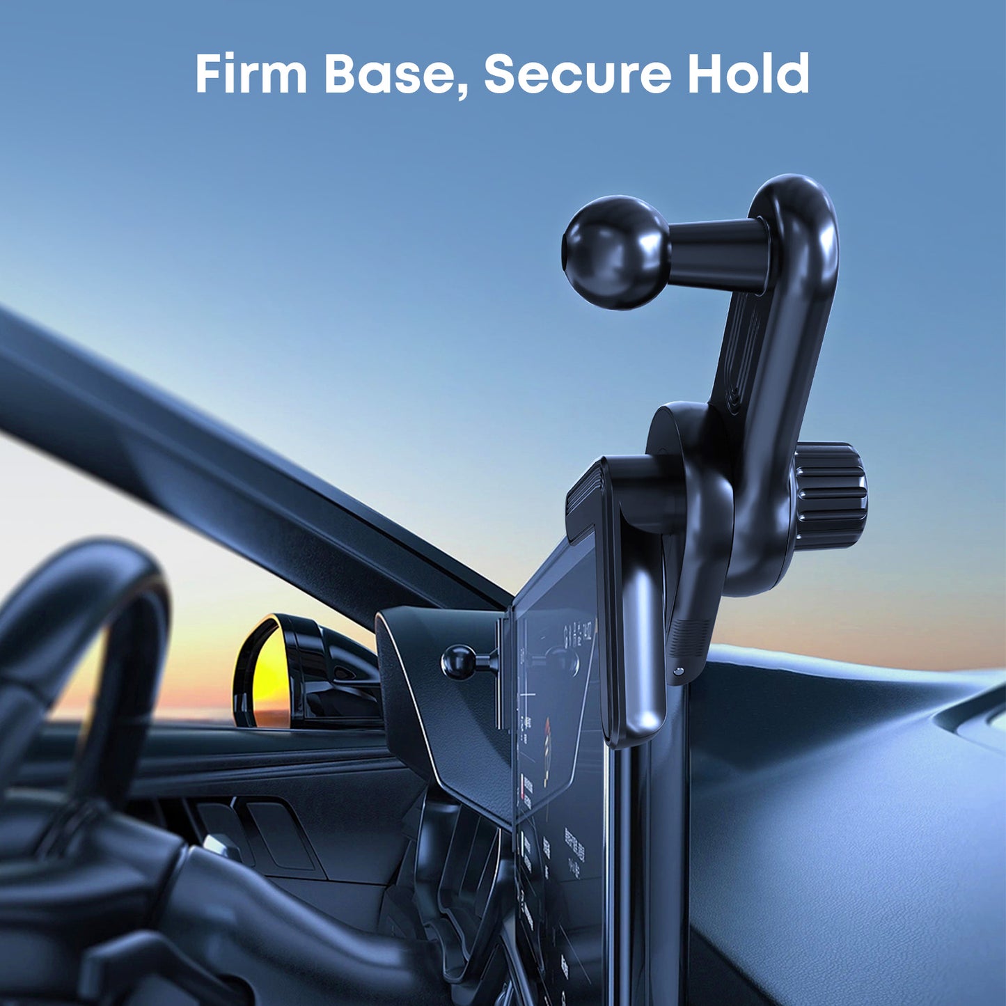 Tough On Universal Car Mount Base with Ball Joint