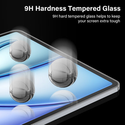 Tough On iPad Air 13" 2024 Screen Protector Full Cover Tempered Glass