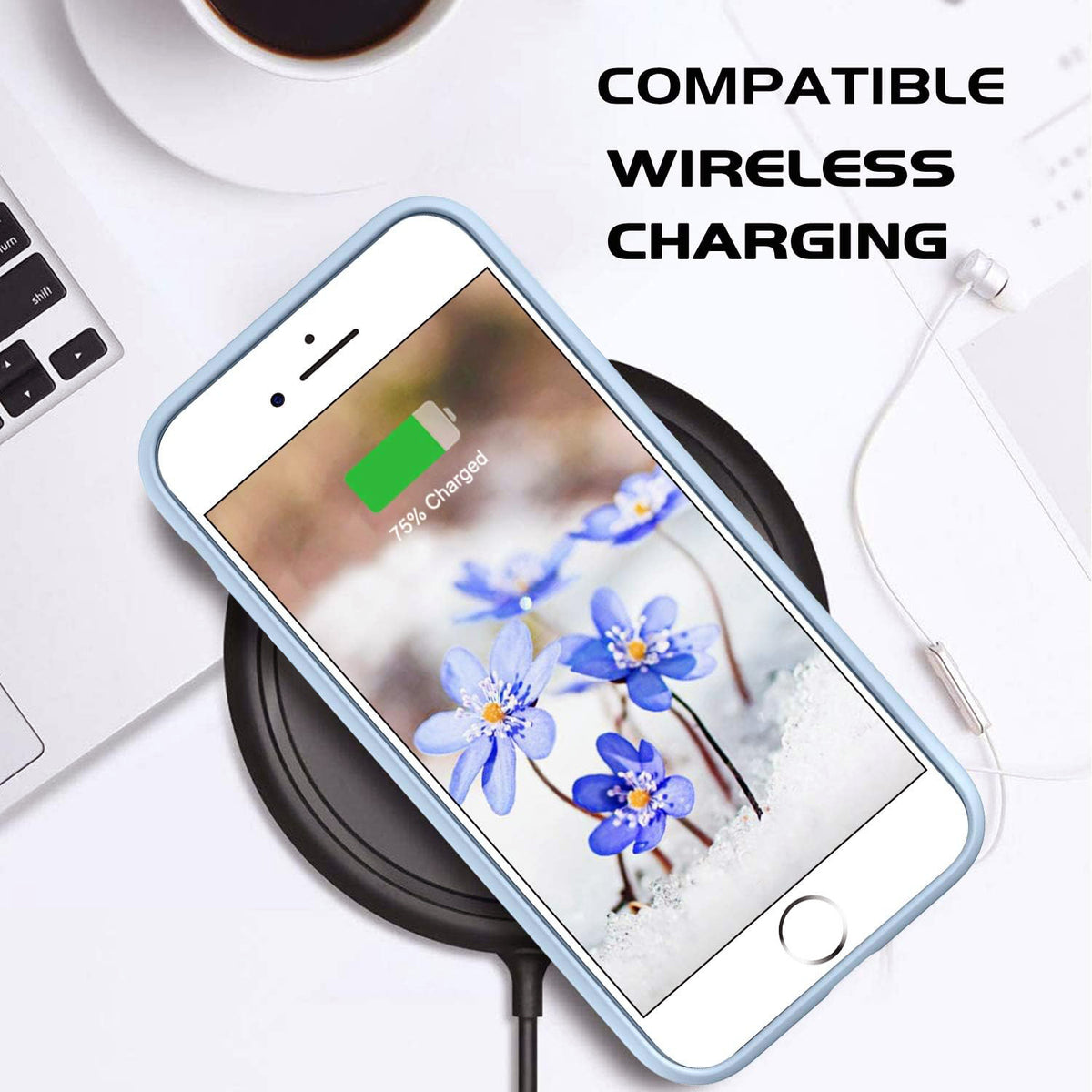 Tough on iPhone SE 2022 & 2020/iPhone 7 & 8 Case Liquid Silicone