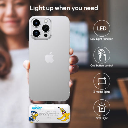 Disney Compact 5000mAh Power Bank with Lightning Connector