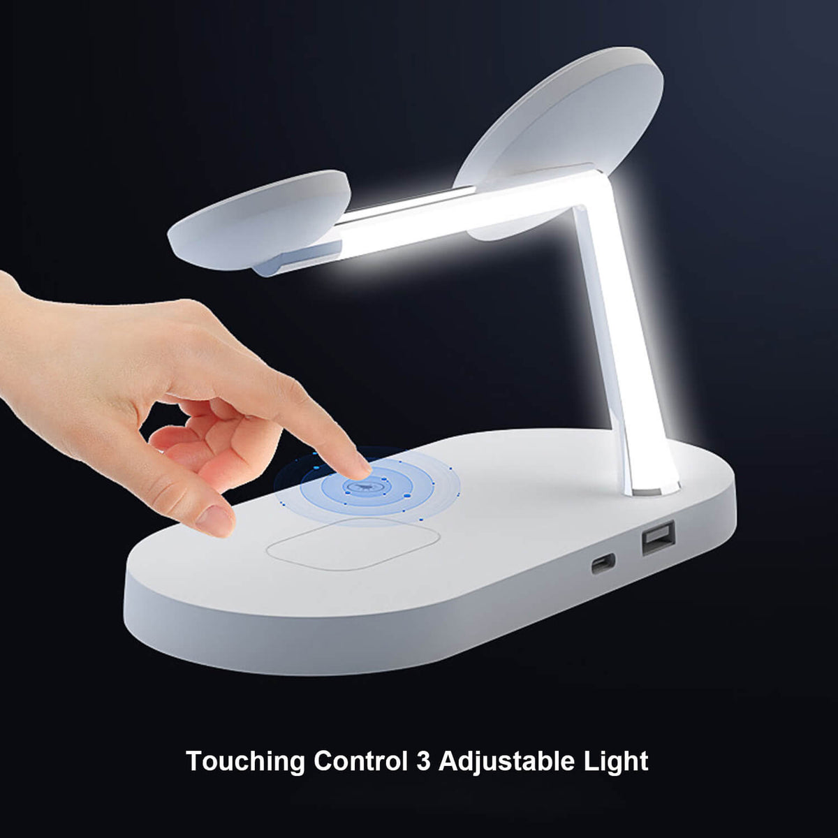 Tough On 5 in 1 Magnetic MagSafe Wireless Charger Stand Dock