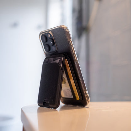 Magnetic Wallet Card Holder With FlexStand