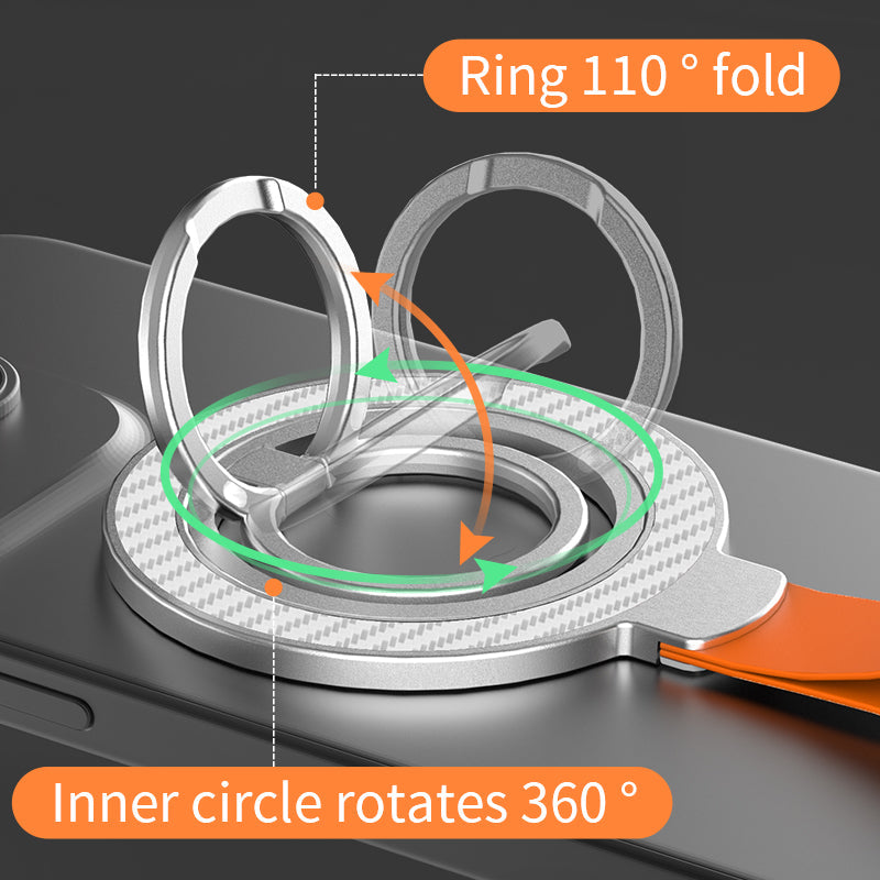 Tough On Magnetic Phone Grip Holder with Kickstand