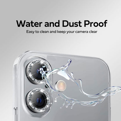 Tough On iPhone 16 Plus Camera lens Protector Tempered Glass Individual Ring