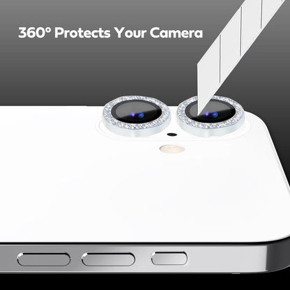 Tough On iPhone 16 Camera lens Protector Tempered Glass Individual Ring