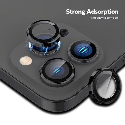 Tough On iPhone 16 Pro Camera lens Protector Tempered Glass Individual Ring