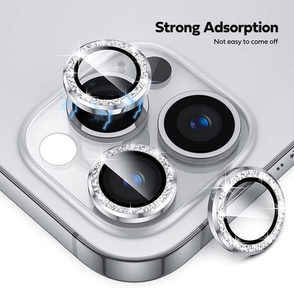 Tough On iPhone 16 Pro Camera lens Protector Tempered Glass Individual Ring