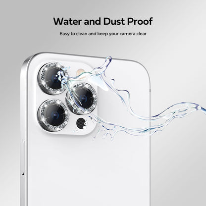 Tough On iPhone 16 Pro Camera lens Protector Tempered Glass Individual Ring