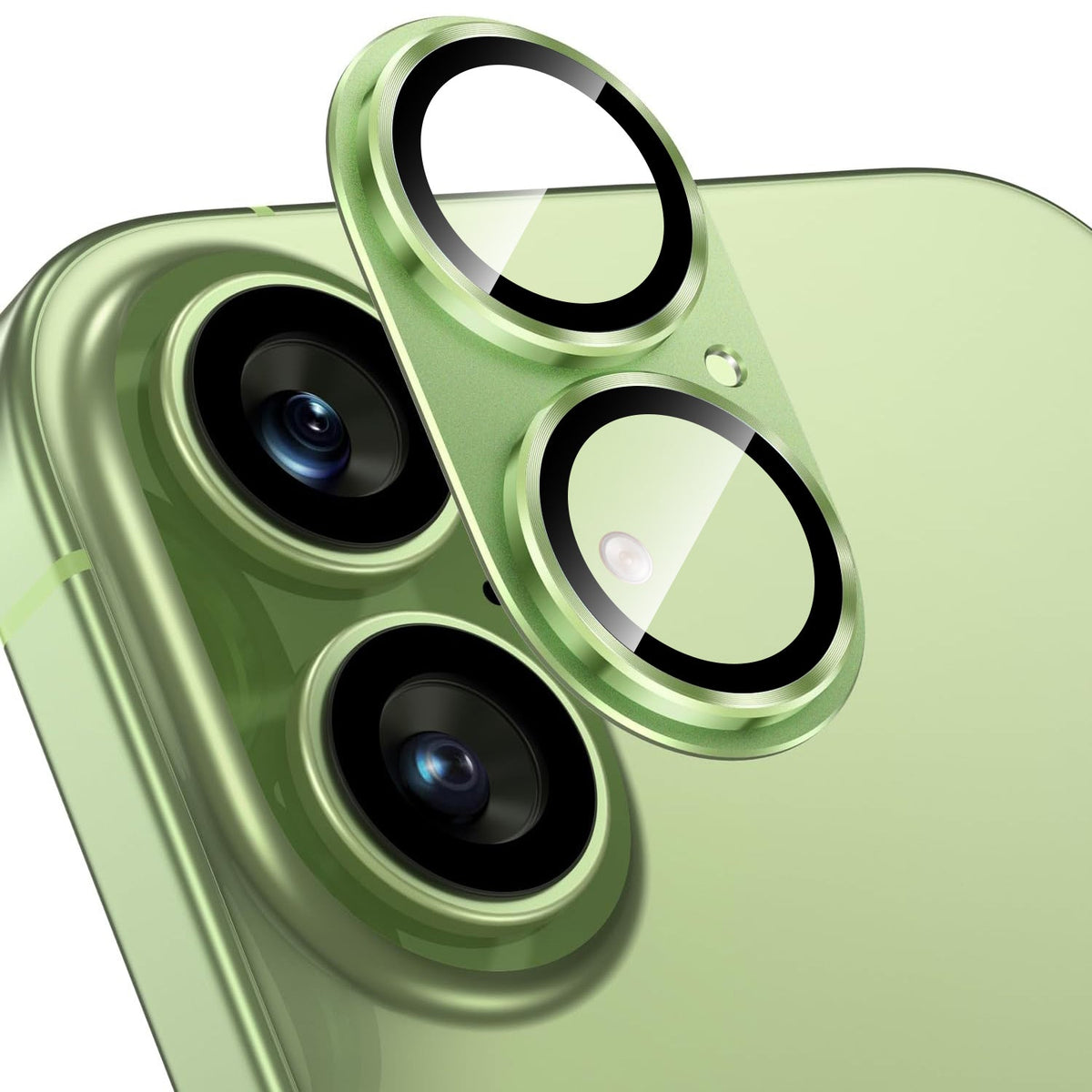 Tough On Rear Camera Protector Matte Metal for iPhone