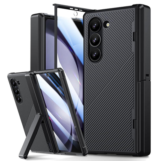 Samsung Galaxy Z Fold6 Case Full Body Protection with Screen Protector & Kickstand