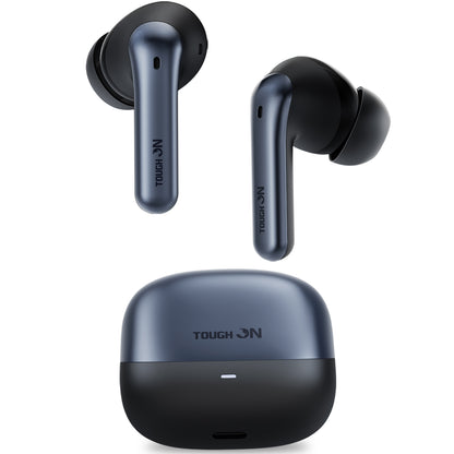 TOUGH ON K2 Dual Noise Cancelling In Ear Headphones with electroplated charging case