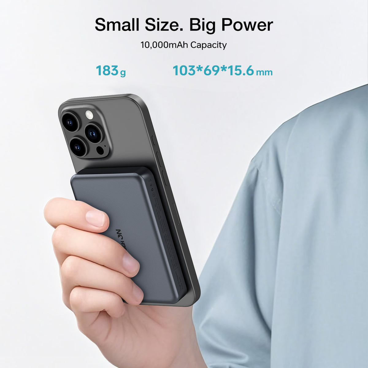 Tough On 10000mAh Magnetic Power Bank