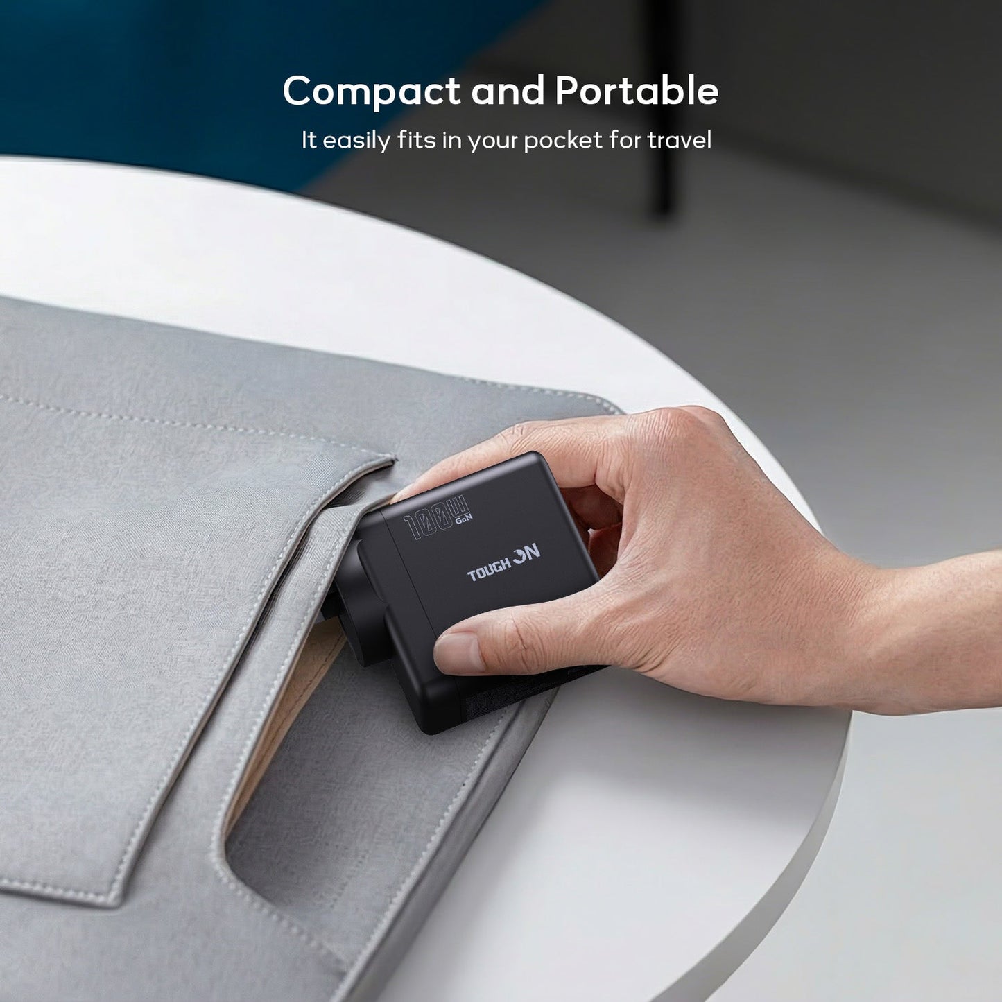 Tough On 100W 4 Port PD & QC 3.0 Fast Gan Wall Charger