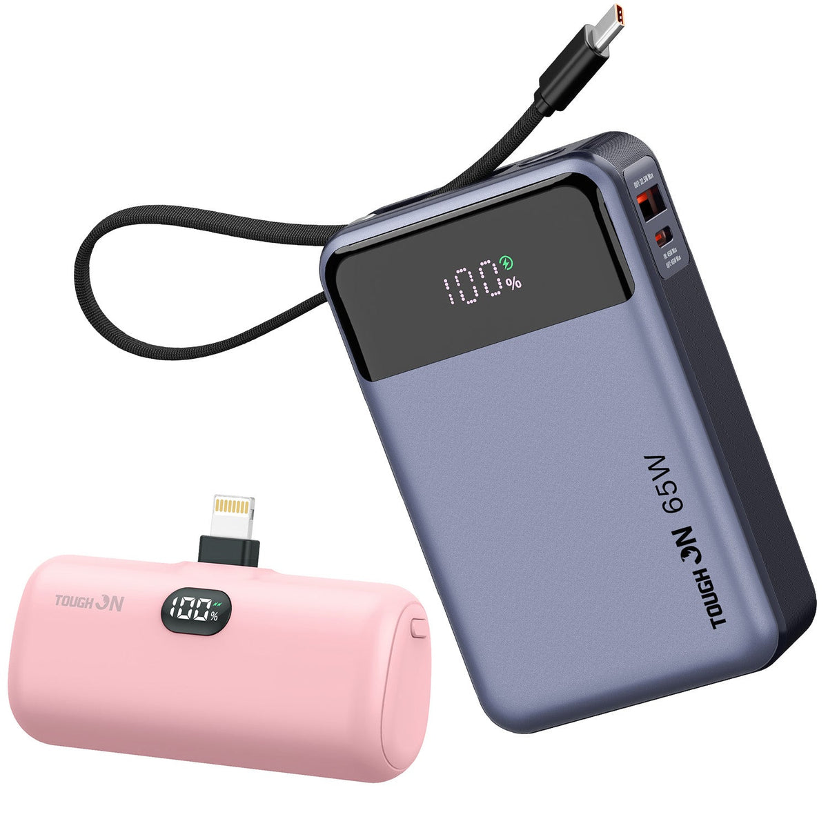 Tough On 20000mAh Power Bank and Mini PowerBank Bundle