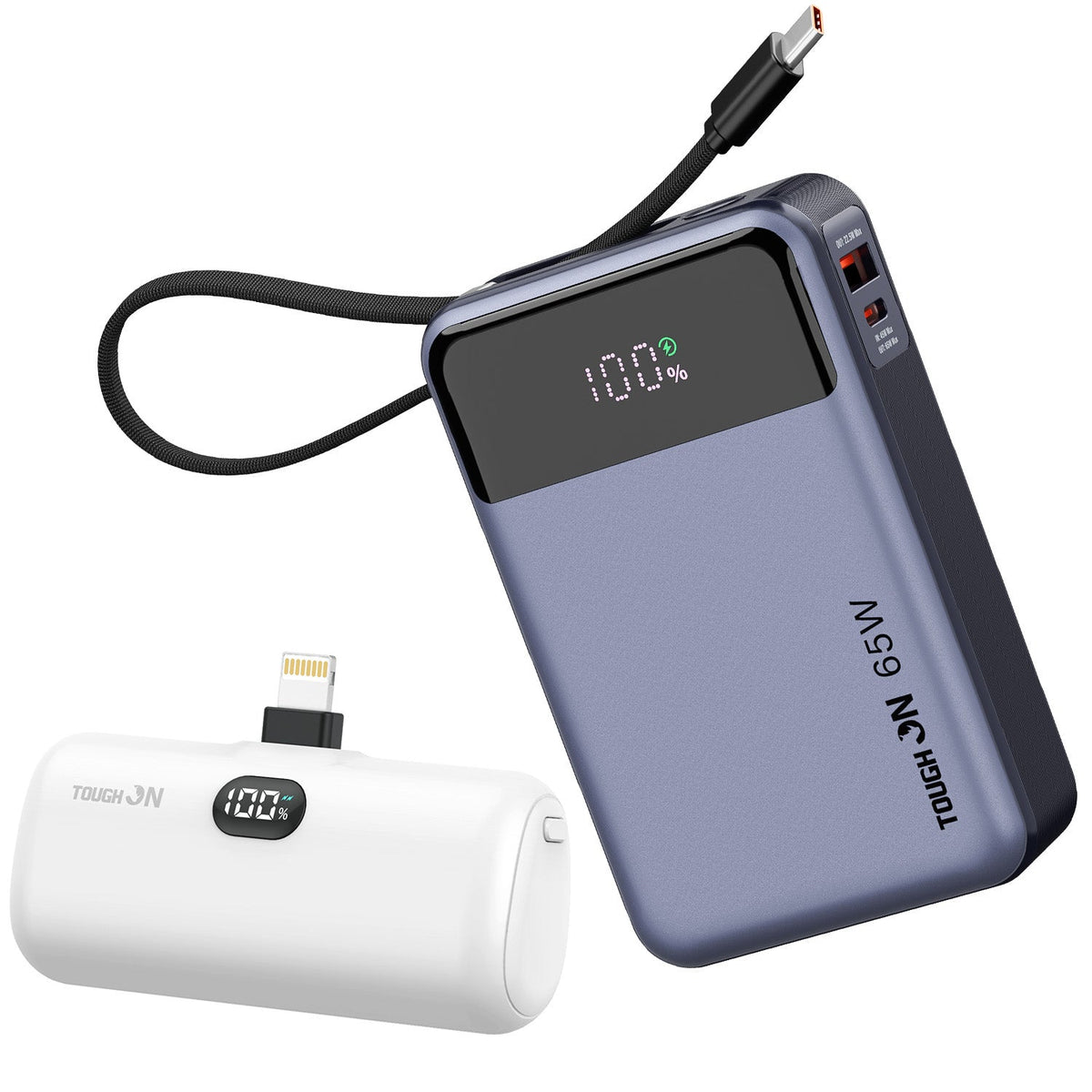 Tough On 20000mAh Power Bank and Mini PowerBank Bundle