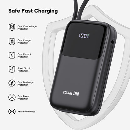 Tough On 10000mAh Power Bank (20W) + USB-C Charger (30W) Bundle