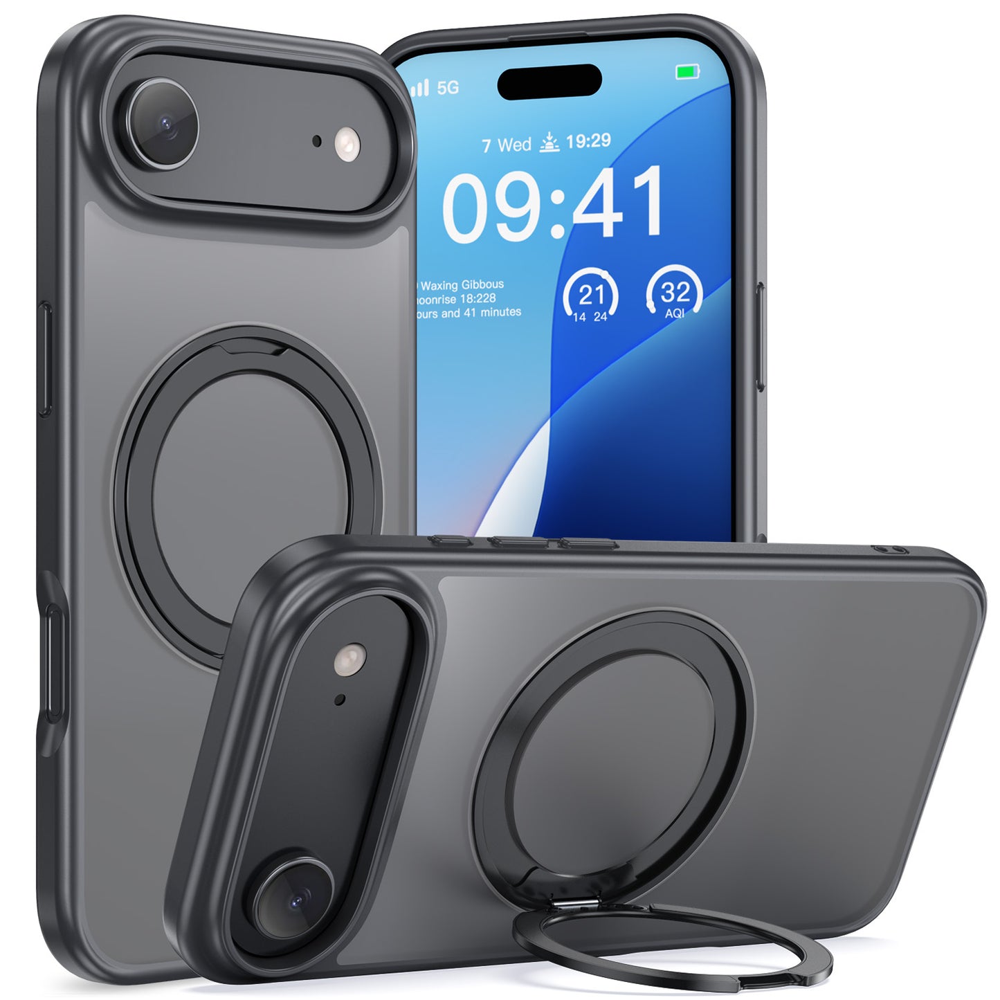 Tough On 360° Rotate Stand Case With MagSafe for iPhone