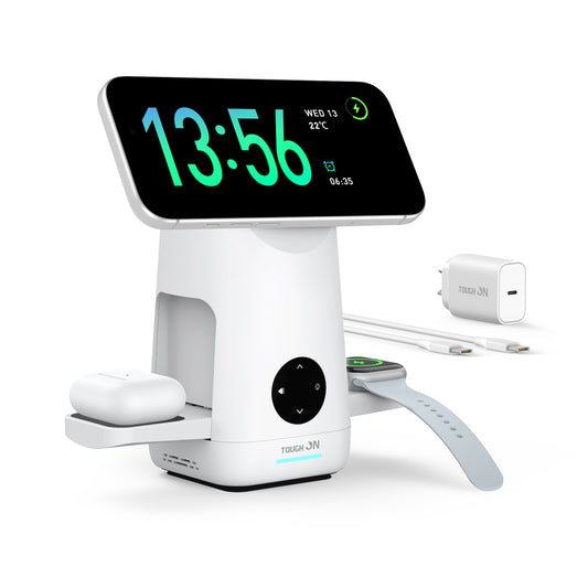 Tough On MagMax 3-in-1 Qi2 Wireless Charging Station