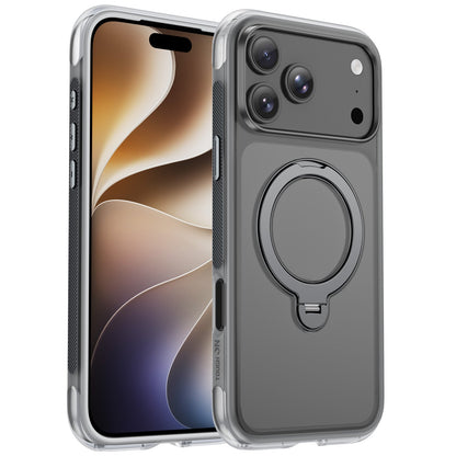 Tough On AeroShield Magnetic Case with Ring Stand for iPhone – Grey
