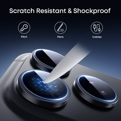 Tough On Camera Lens Protector Tempered Glass for iPhone