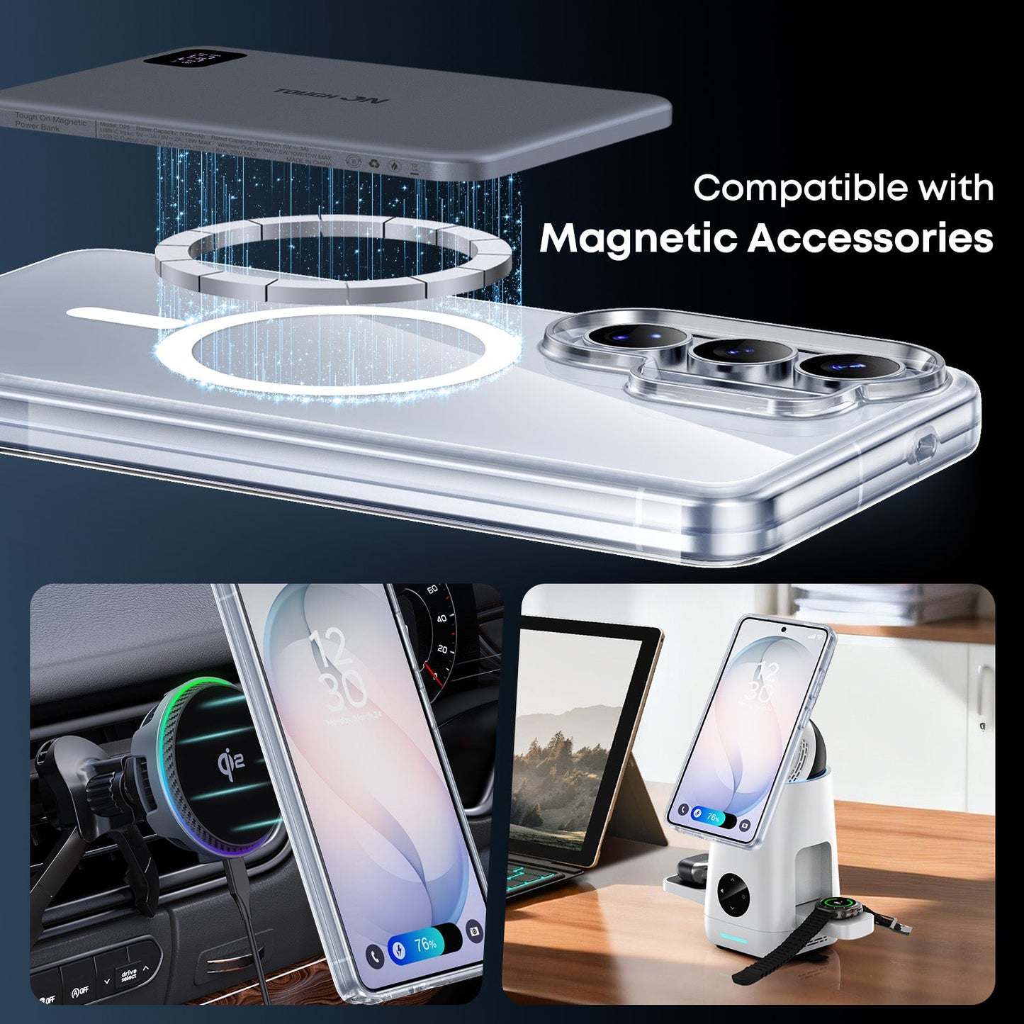 Tough On Samsung Galaxy Clear Case