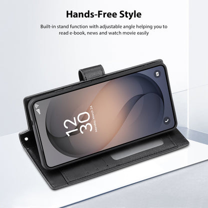 Tough On Samsung Galaxy Flip Wallet Leather Case