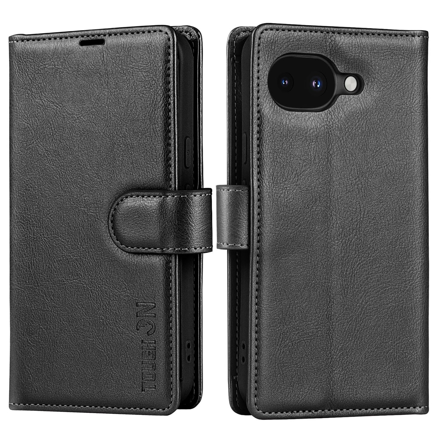 Tough On Google Pixel 10a Flip Wallet Leather Case