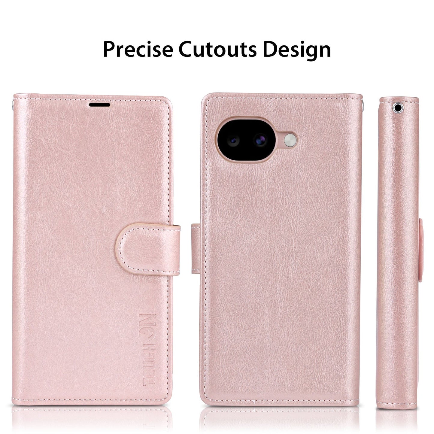 Tough On Google Pixel 10a Flip Wallet Leather Case