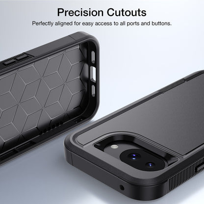 Tough On Google Pixel 10a Magnetic Case Heavy Armor Black