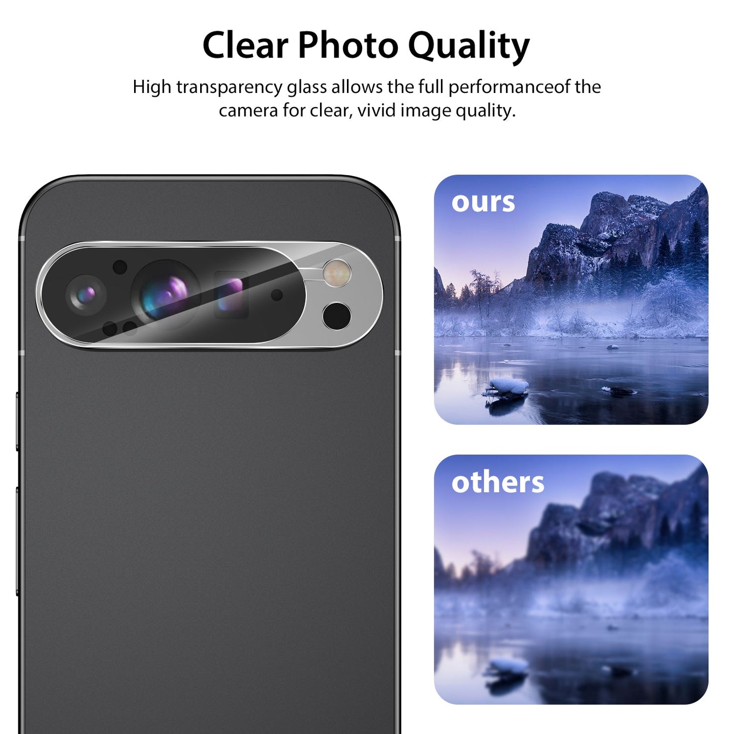 Tough On Google Pixel 9 Pro Camera Protector Glass