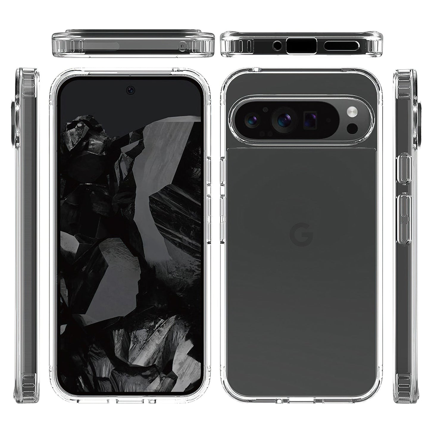 Tough On Google Pixel 9 Pro Case Clear Air