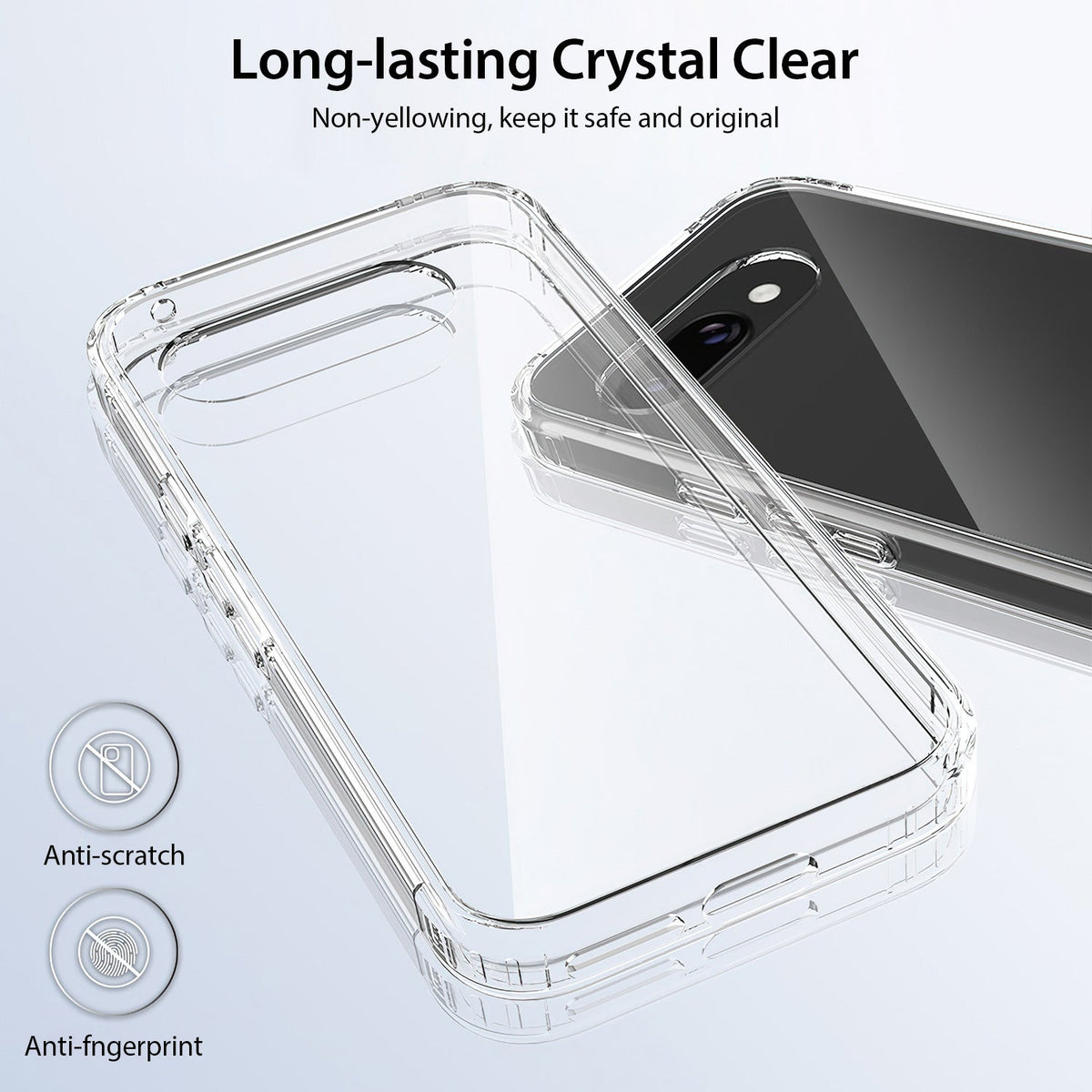 Tough On Google Pixel 9a Case Clear Air