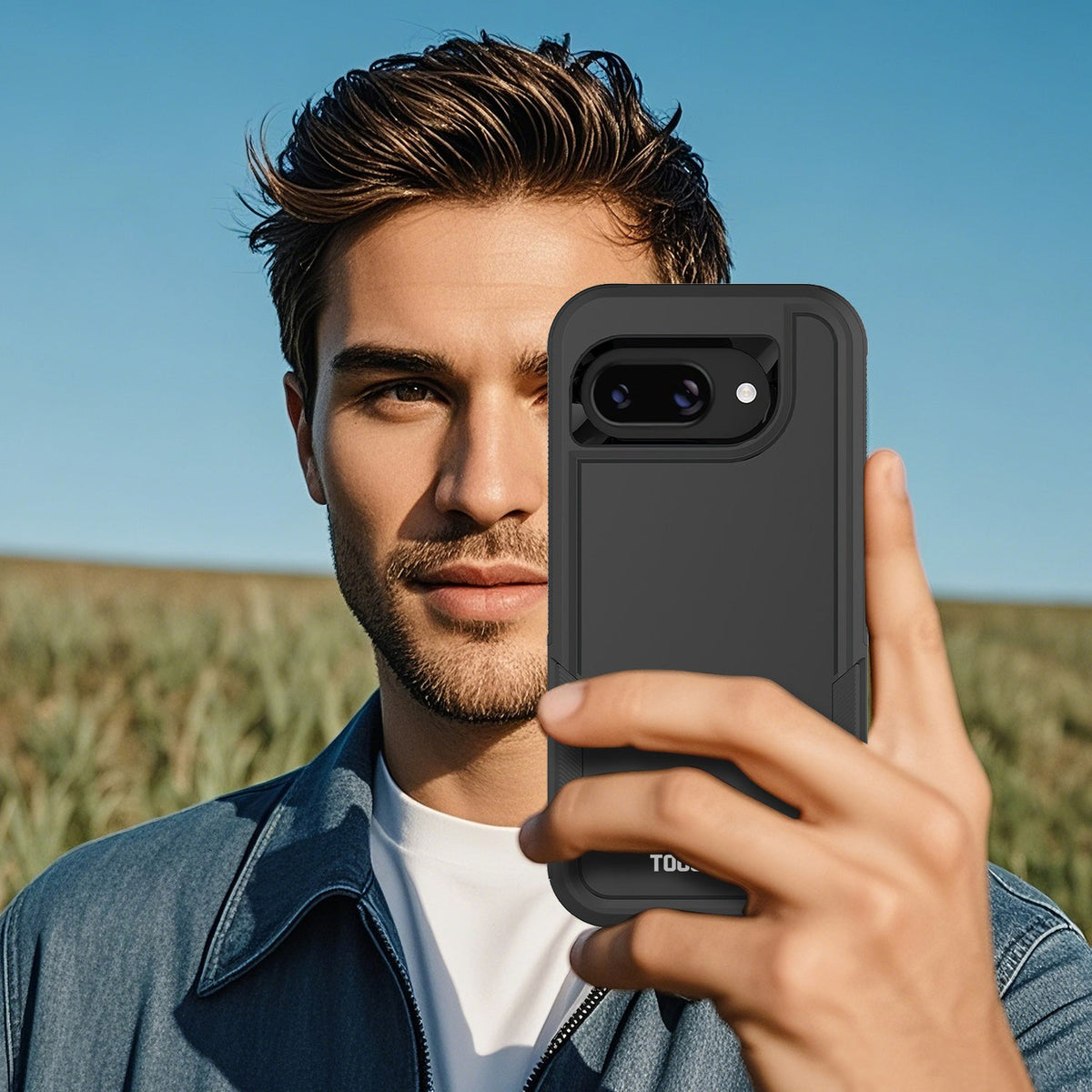 Tough On Google Pixel 9a Case Tough Armor Black