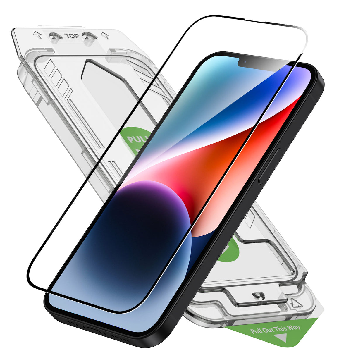 Tough On HD Clear Nano Glass Screen Protector for iPhone