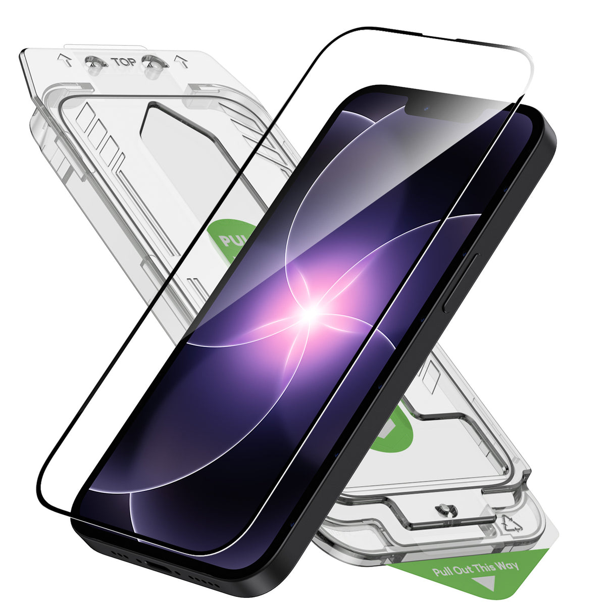 Tough On HD Clear Nano Glass Screen Protector for iPhone