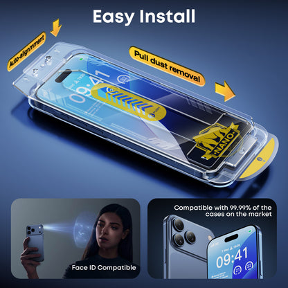 Tough On HD Clear Nano Glass Screen Protector for iPhone