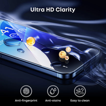 Tough On HD Clear Nano Glass Screen Protector for iPhone