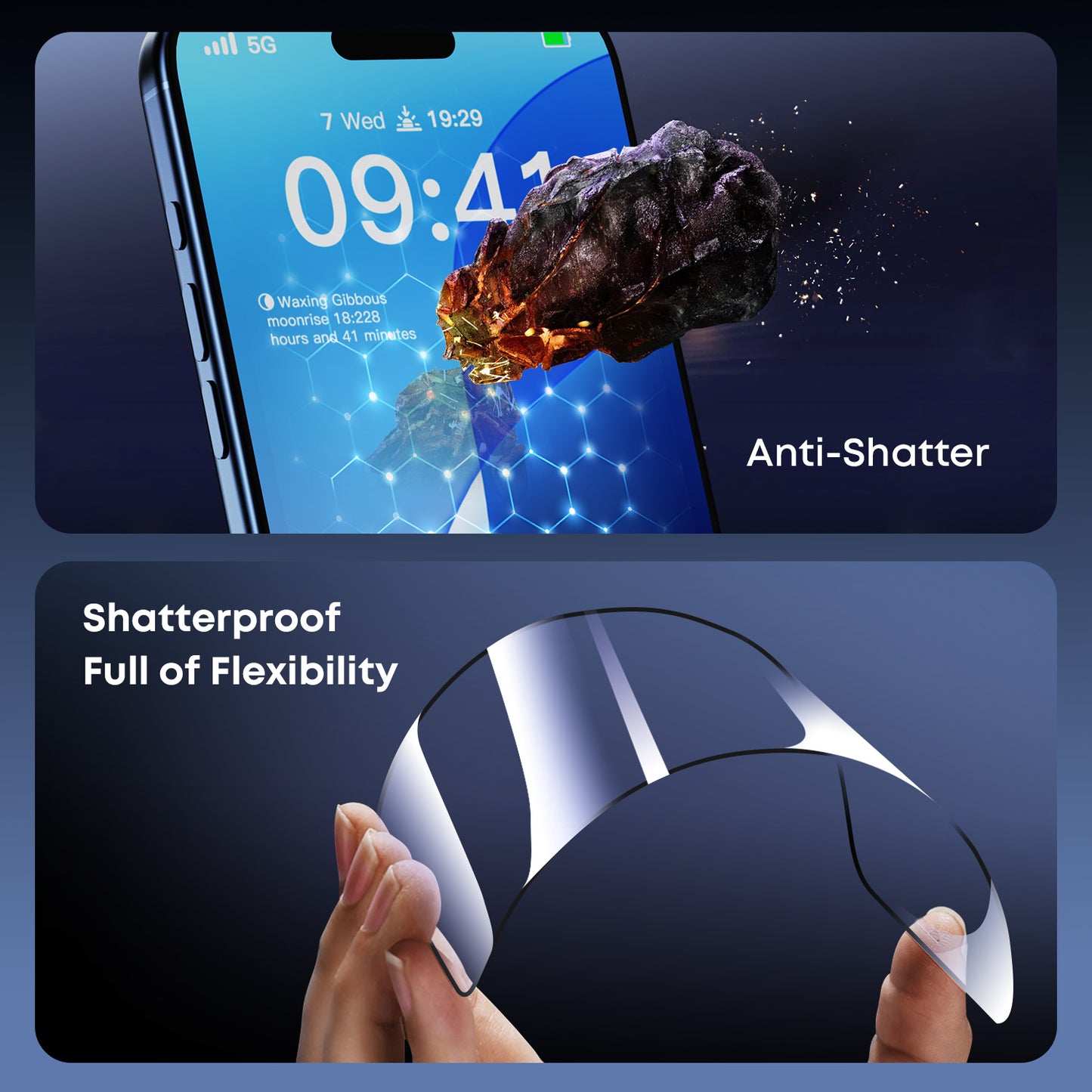 Tough On HD Clear Nano Glass Screen Protector for iPhone