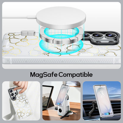 Tough On Samsung Galaxy IMD Golden Flora Case