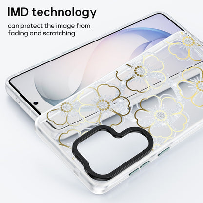 Tough On Samsung Galaxy IMD Golden Flora Case