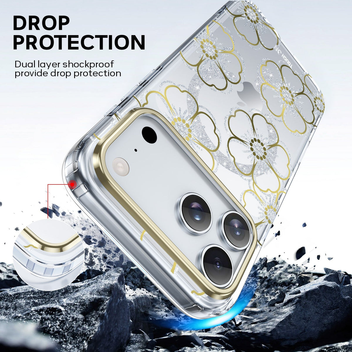 Tough On IMD Pattern Case With MagSafe for iPhone