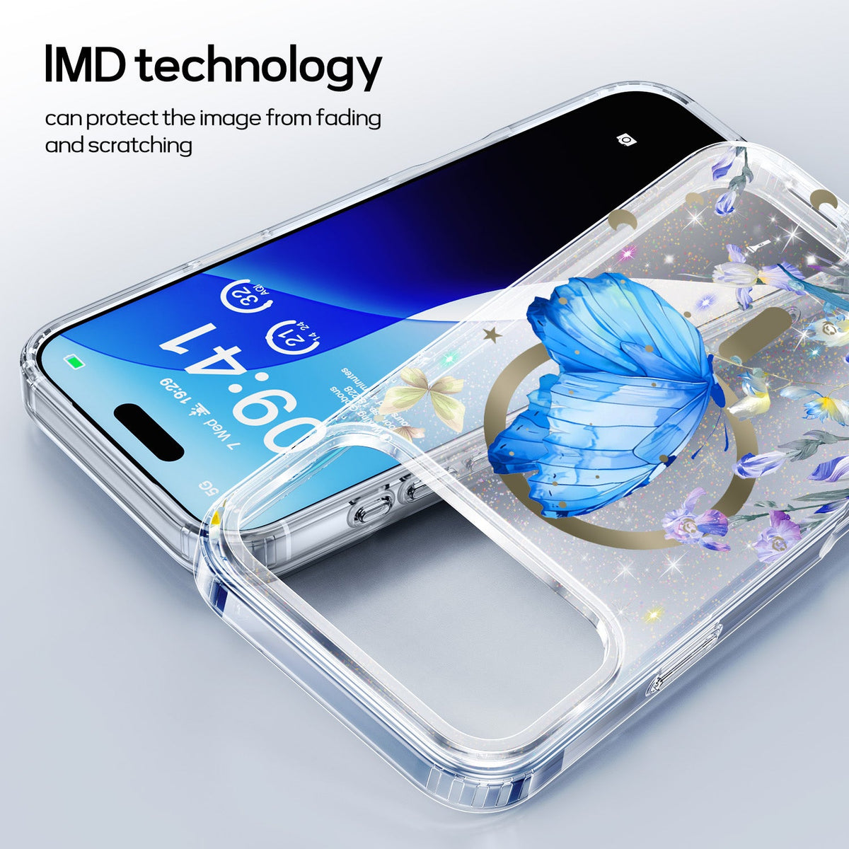 Tough On IMD Pattern Case With MagSafe for iPhone