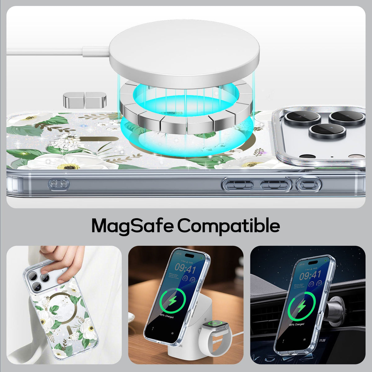 Tough On IMD Pattern Case With MagSafe for iPhone